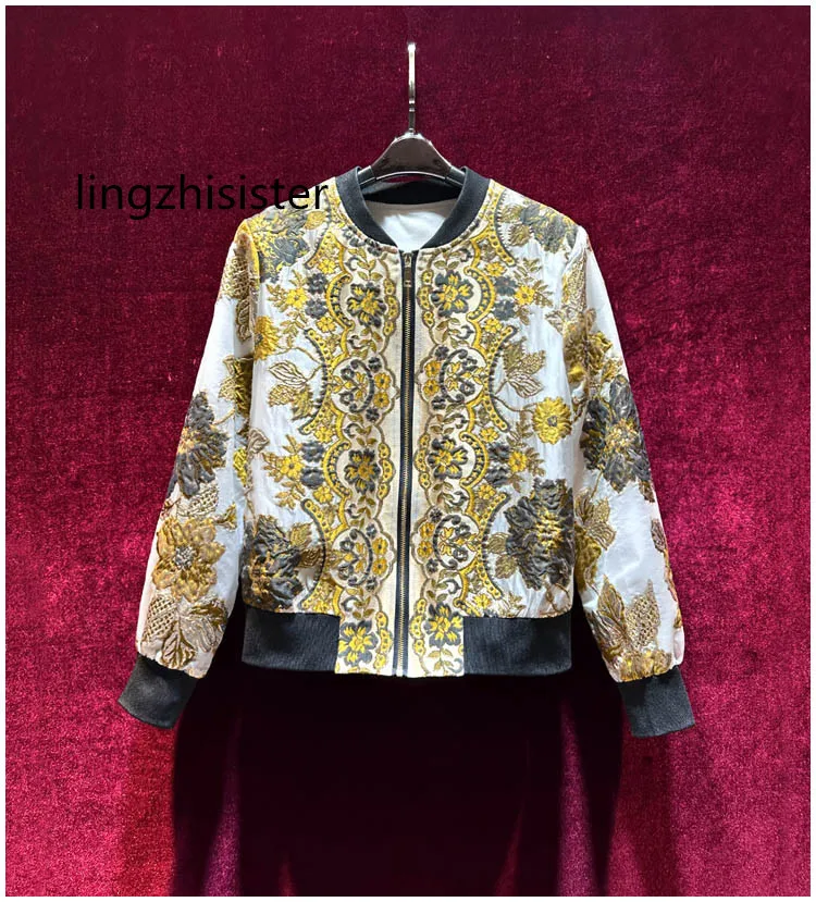 Women Luxury Jacket Designer Handmade Embroidery Top Quality Thin Coat Outerwear Spring Autumn Top 2023 New Arrive
Women Luxury Jacket Designer Handmade Embroidery Top Quality Thin Coat Outerwear Spring Autumn Top 2023 New Arrive
