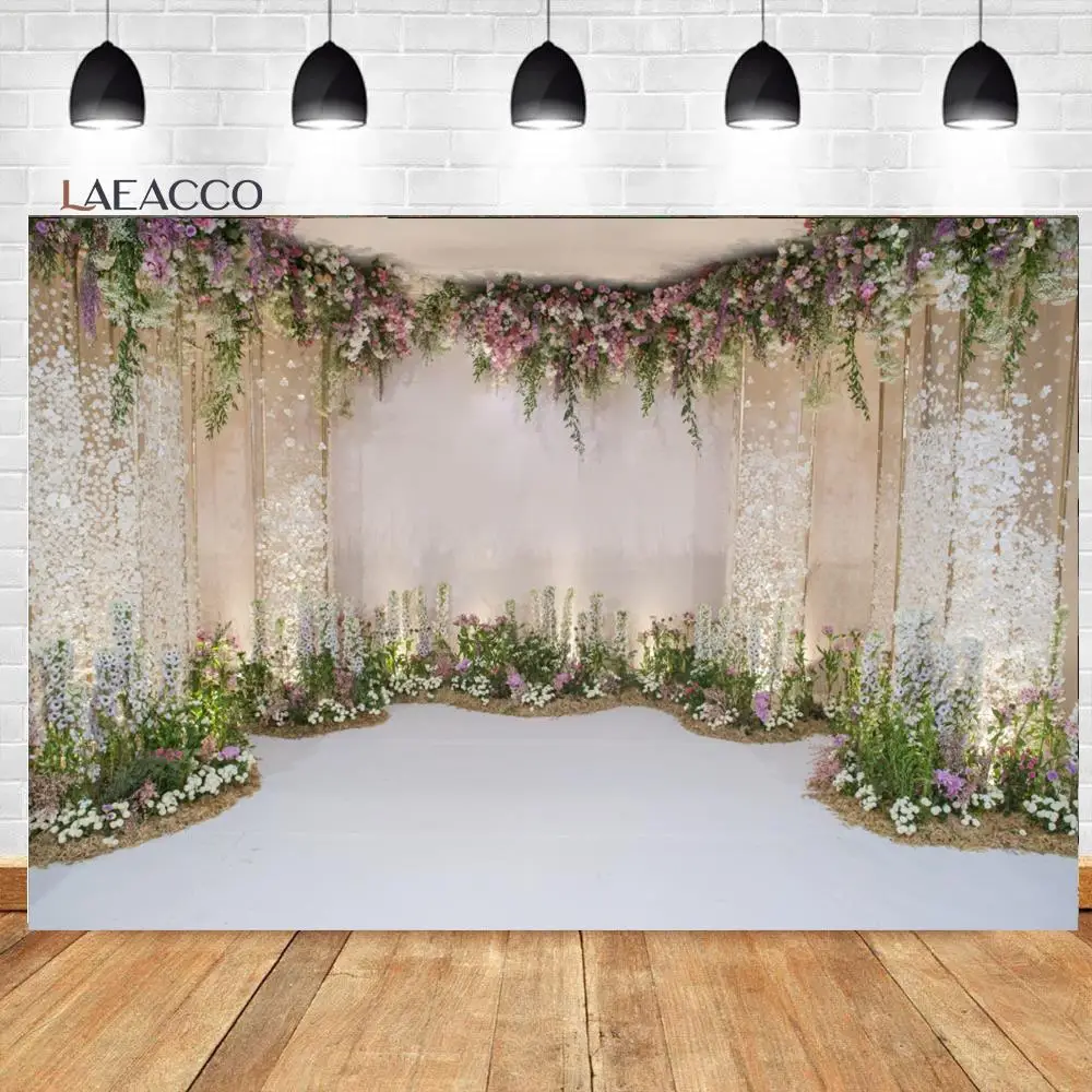 Laeacco Wedding Flower Curtain Blossom Floral Wall Photography Backdrops Bridal Shower Marriage Ceremony Portrait Background 
Laeacco Wedding Flower Curtain Blossom Floral Wall Photography Backdrops Bridal Shower Marriage Ceremony Portrait Background