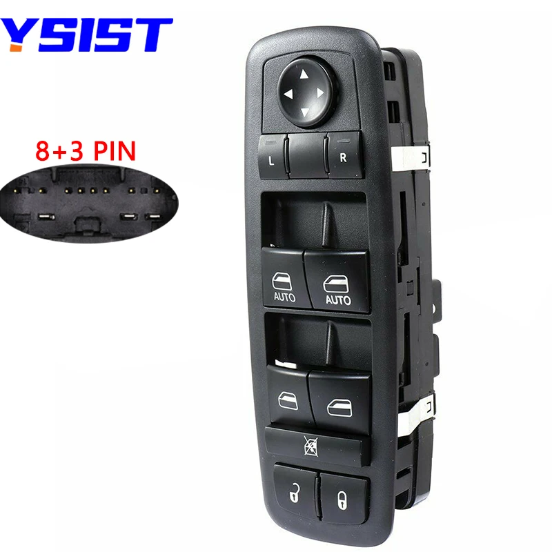 New Window Switch for Jeep Grand Cherokee Dodge Durango 3.6L 5.7L 2011-2013 Master Power Window Door Switch 11 Pins 68030823AE
New Window Switch for Jeep Grand Cherokee Dodge Durango 3.6L 5.7L 2011-2013 Master Power Window Door Switch 11 Pins 68030823AE