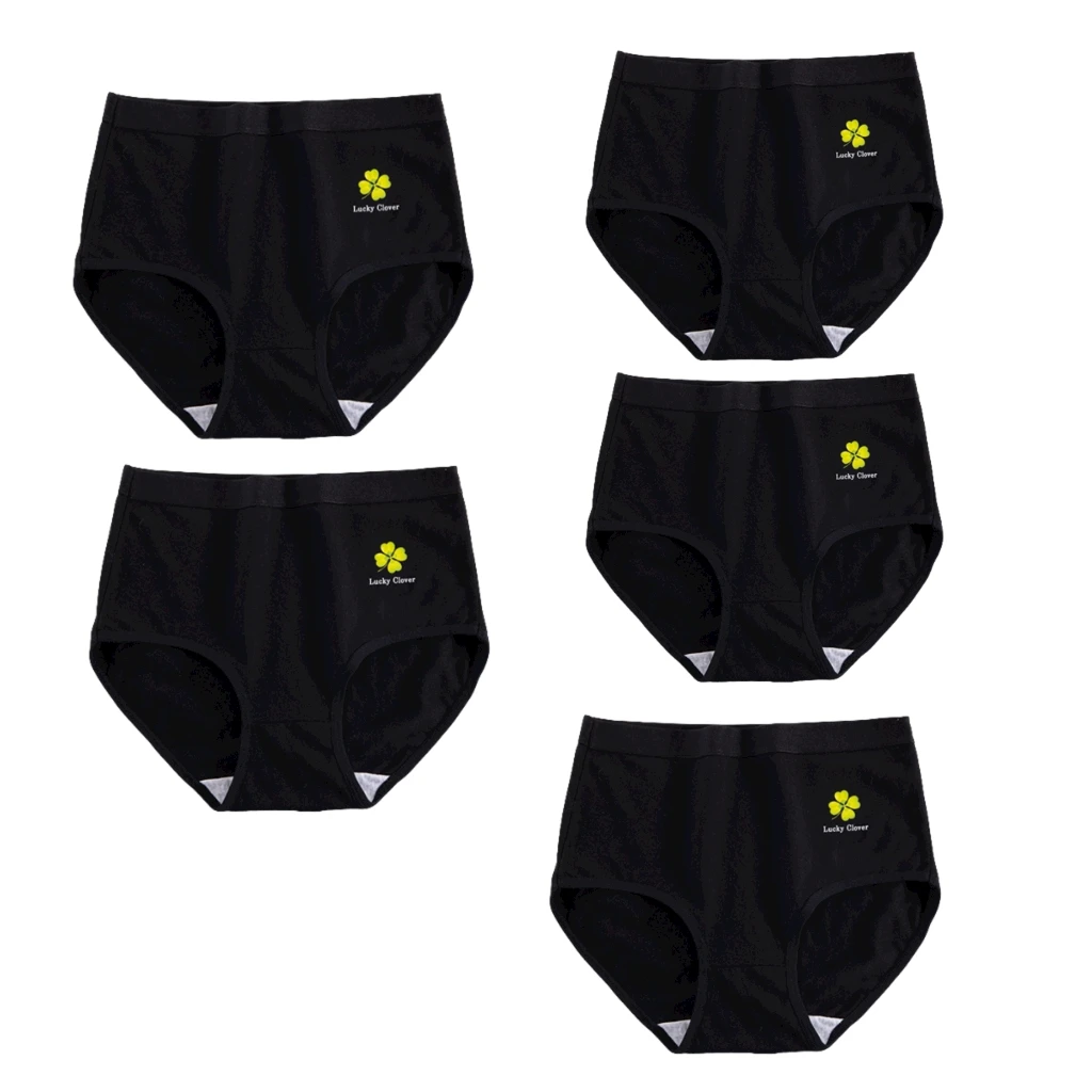 5Pcs Pattern Flower Black Women Cotton Panties XL XXL XXXL Plus Size High Rise Underwear Ladies Seamless трусы женские Hot
5Pcs Pattern Flower Black Women Cotton Panties XL XXL XXXL Plus Size High Rise Underwear Ladies Seamless трусы женские Hot