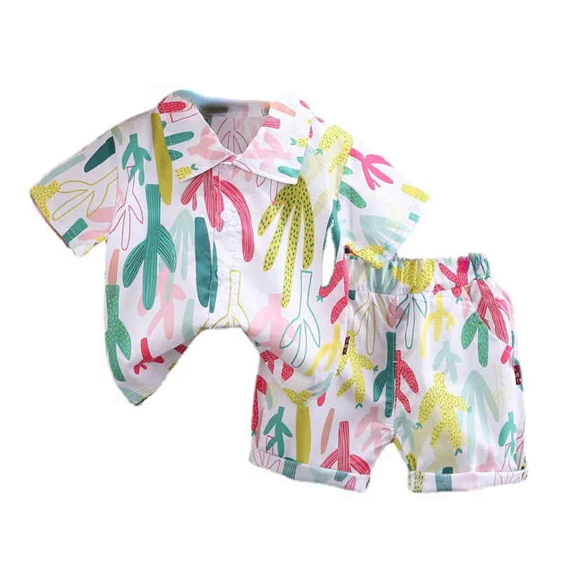 New Summer Fashion Baby Clothes Suit Children Outfits Toddler Boys Shirt Shorts 2Pcs/Sets Infant Casual Costume Kids Tracksuits
New Summer Fashion Baby Clothes Suit Children Outfits Toddler Boys Shirt Shorts 2Pcs/Sets Infant Casual Costume Kids Tracksuits