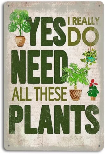 Деревенский винтажный металлический жестяной знак 12X8-«Да, мне действительно нужно все эти установки»-P 
Деревенский винтажный металлический жестяной знак 12X8-«Да, мне действительно нужно все эти установки»-P