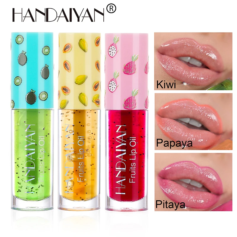 Fruit Smell Lip Oil Lip Plumping Gloss Kiwi Papaya Moisturizing Transparent Lip Care Plumper Gloss Cute Korean Makeup for Girls
Fruit Smell Lip Oil Lip Plumping Gloss Kiwi Papaya Moisturizing Transparent Lip Care Plumper Gloss Cute Korean Makeup for Girls