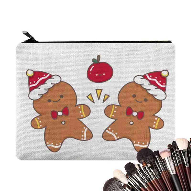 Makeup Bags For Women Travel Bag Case Canvas Pouch For Christmas Canvas Pouch Zipper Cosmetic Case Large Capacity Portable 
Makeup Bags For Women Travel Bag Case Canvas Pouch For Christmas Canvas Pouch Zipper Cosmetic Case Large Capacity Portable