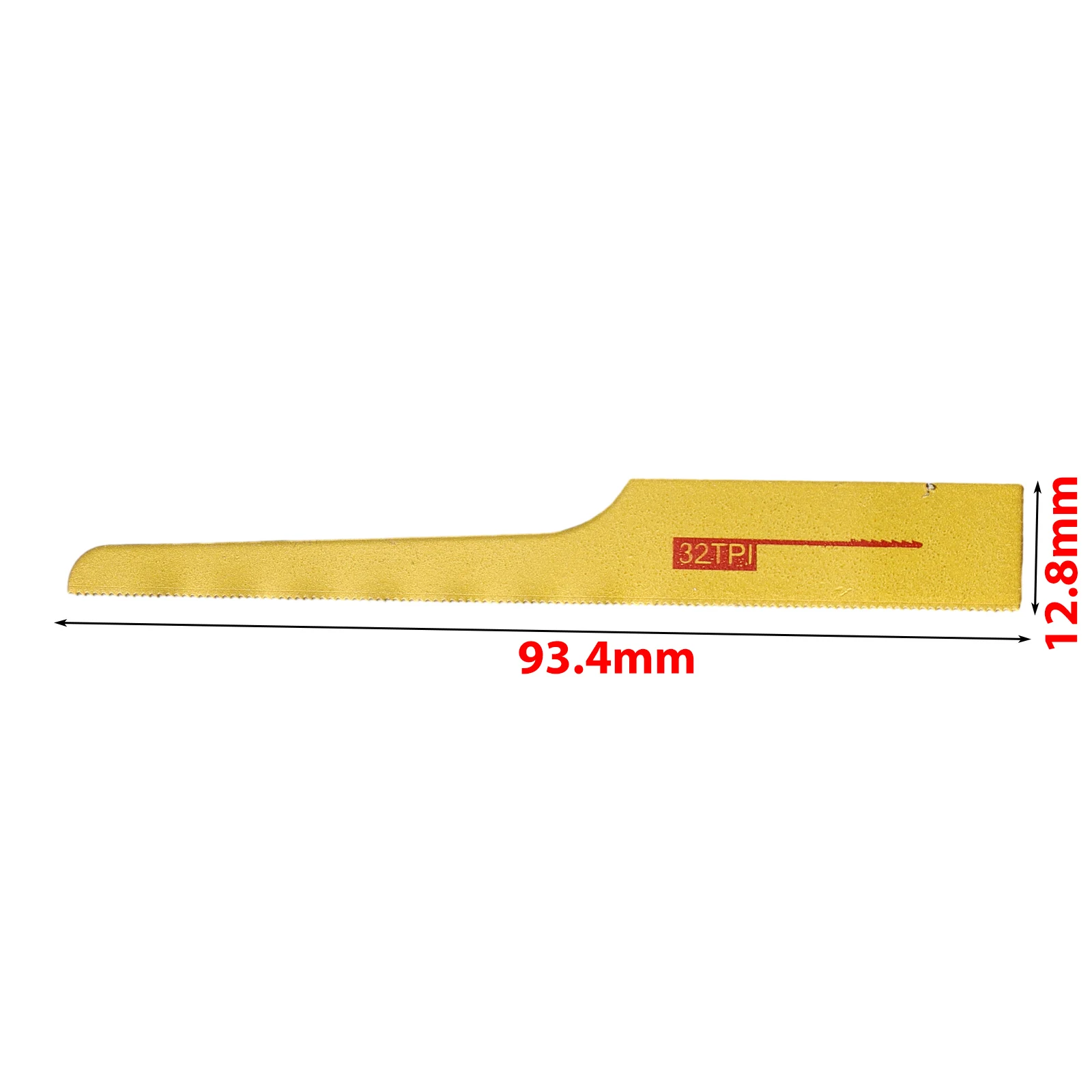10Pcs 32-tooth Pneumatic Saw Blades Air Tool Gold For Wood Fiberglass Plastic Sheet Metals Cutting Reciprocating Saw Blades
10Pcs 32-tooth Pneumatic Saw Blades Air Tool Gold For Wood Fiberglass Plastic Sheet Metals Cutting Reciprocating Saw Blades