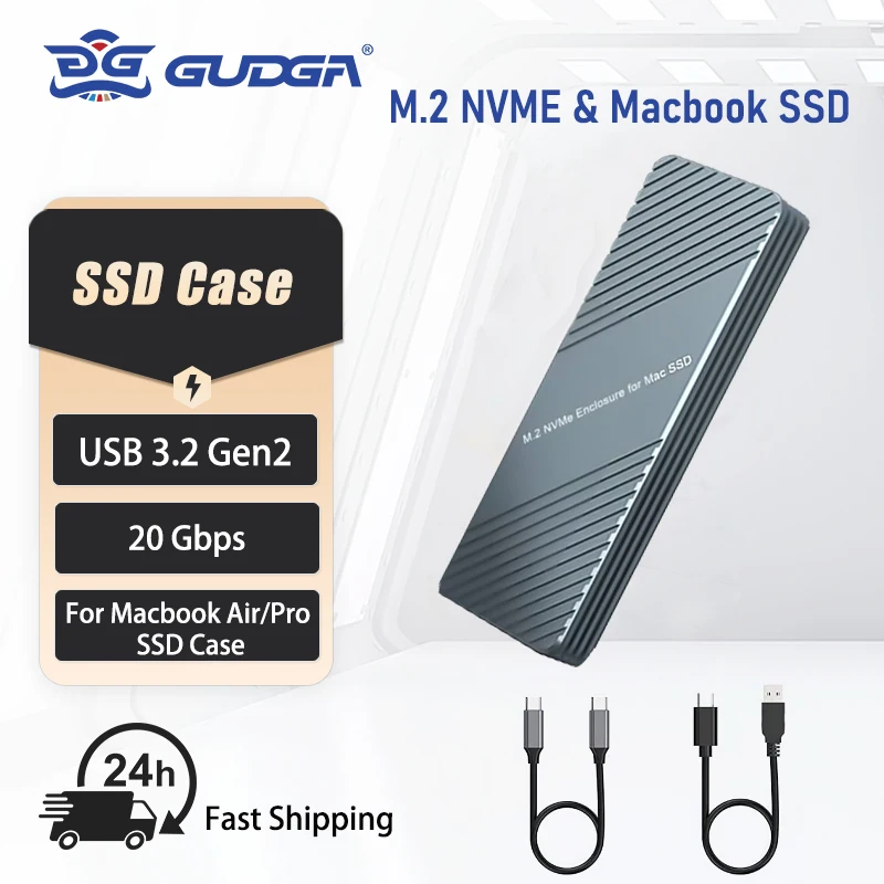USB C 3.2 SSD Enclosure Suit M.2 Nvme SSD 12+16 PIN For Apple Air Pro Retina Macbook Accessories for Apple Mac/iMac/MacBook Pro
USB C 3.2 SSD Enclosure Suit M.2 Nvme SSD 12+16 PIN For Apple Air Pro Retina Macbook Accessories for Apple Mac/iMac/MacBook Pro