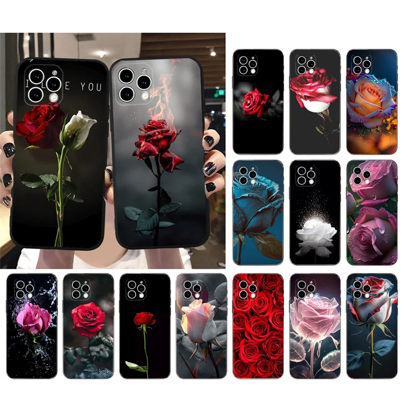 Phone Case For iphone 15 14 13 12 11 Pro Max XS XR X 12mini 14 Plus Red Roses Beautiful Flower Rose Mobile Phone Case Funda
Phone Case For iphone 15 14 13 12 11 Pro Max XS XR X 12mini 14 Plus Red Roses Beautiful Flower Rose Mobile Phone Case Funda