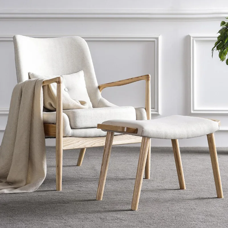 Mid-Century Modern Accent Chair Set of 2,Upholstered Wooden Lounge Chair Living Room Sofa Armchair (Beige with Pillow)
Mid-Century Modern Accent Chair Set of 2,Upholstered Wooden Lounge Chair Living Room Sofa Armchair (Beige with Pillow)