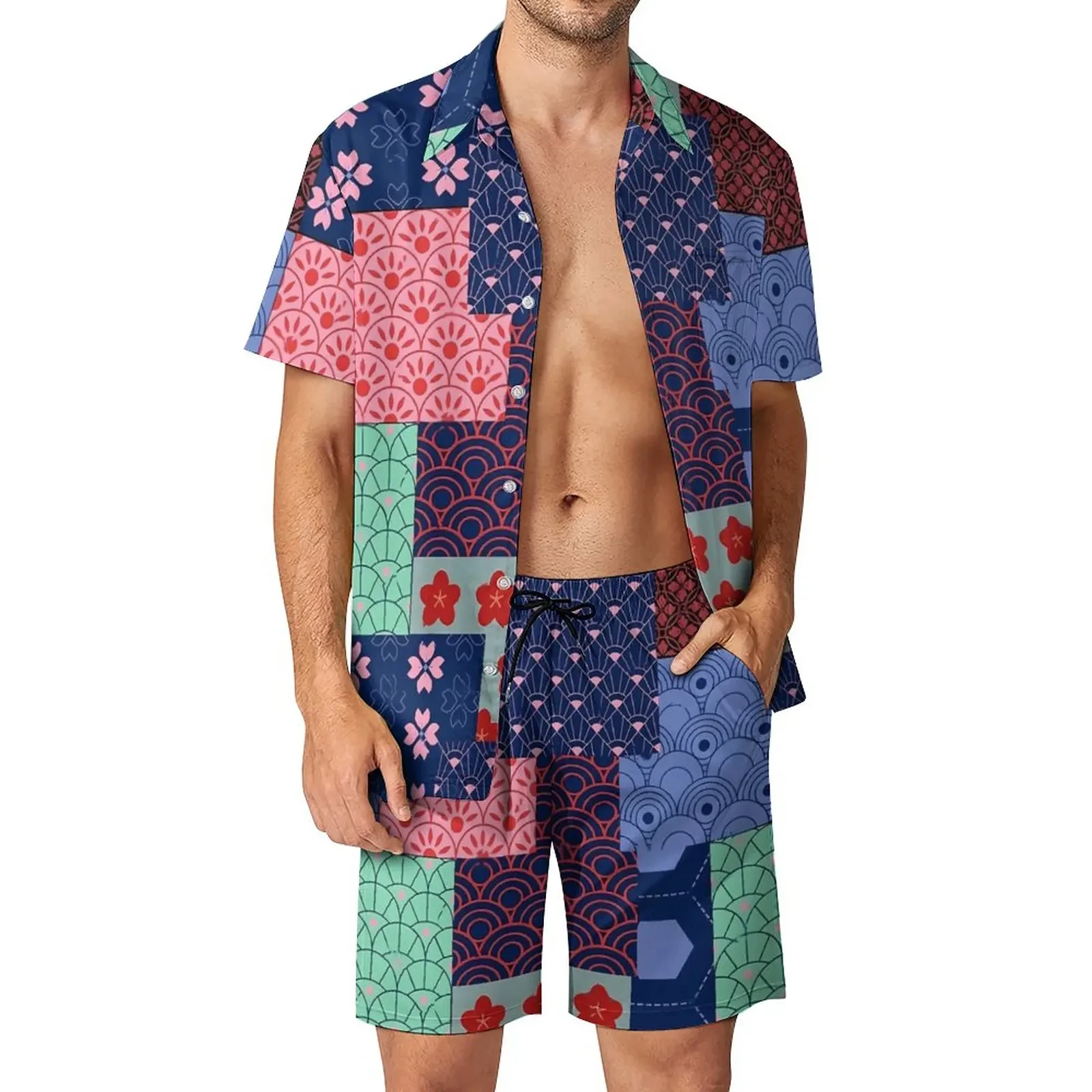 Patchwork Shirt Sets 3D Printed Men Casual Fashion Short Sleeves Shirts Oversized Beach Shorts Hawaiian Streetwear Suits Clothes
Patchwork Shirt Sets 3D Printed Men Casual Fashion Short Sleeves Shirts Oversized Beach Shorts Hawaiian Streetwear Suits Clothes