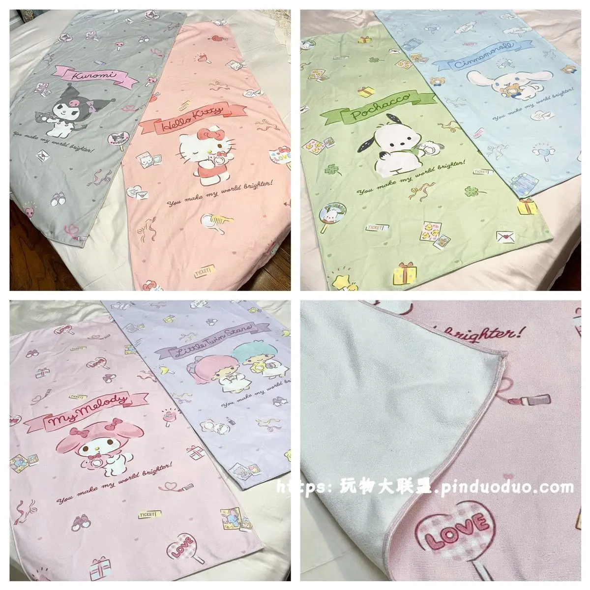 Anime Kawaii Sanrio Hello Kitty My Melody Kuromi Cute Cartoon Ladies Convenient Bath Towel Household Cotton Quick-Drying Towel
Anime Kawaii Sanrio Hello Kitty My Melody Kuromi Cute Cartoon Ladies Convenient Bath Towel Household Cotton Quick-Drying Towel