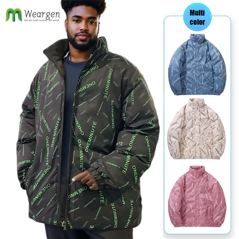 Men's Winter Cotton-Padded Reversible Jacket Hooded Outwear Parkas Couple Coat Double-Sided Casual Street Style 520-2222
Men's Winter Cotton-Padded Reversible Jacket Hooded Outwear Parkas Couple Coat Double-Sided Casual Street Style 520-2222