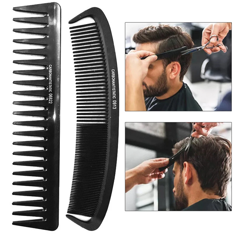 

1PC Wide Teeth Hair Comb Professional Hairdressing Combs Hair Cutting Dying Hair Brush Barber Anti-static Salon Accessories