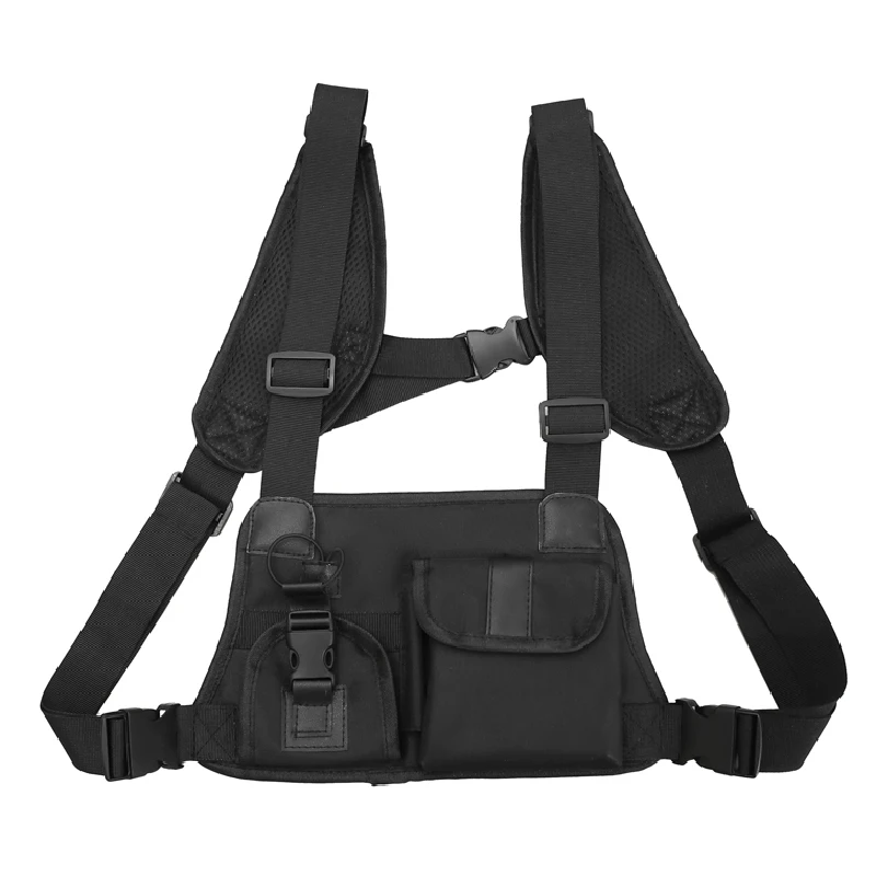 Hip-hop Streetwear Unisex Chest Rig Bags High Quality Nylon Backpacks Multi-function Tactical Vest Chest Packs for Men Pockets
Hip-hop Streetwear Unisex Chest Rig Bags High Quality Nylon Backpacks Multi-function Tactical Vest Chest Packs for Men Pockets