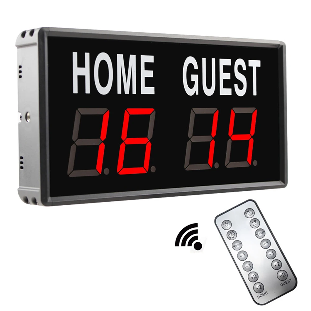 Versatile Digital Scoreboard for Indoor and Outdoor Games Remote Control Adjustable Brightness Quick Score Recording
Versatile Digital Scoreboard for Indoor and Outdoor Games Remote Control Adjustable Brightness Quick Score Recording