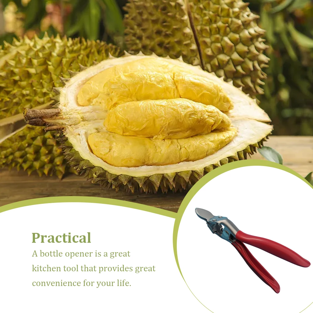 

Durian Opener Fruit Rustproof Clamp Pliers Shelling Machine Pliers Smooth Professional Anti-Slide Handle Kitchen Utensils