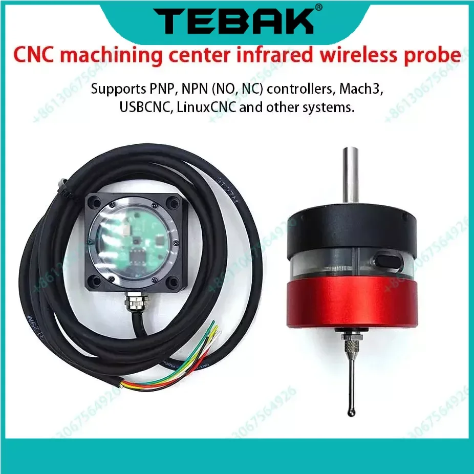 Беспроводной сенсорный зонд с ЧПУ, 3d edge finder, обрабатывающий центр, фрезерный станок с ЧПУ, трехкоординатный зонд, центрирующий инструмент, установка Mach3
Беспроводной сенсорный зонд с ЧПУ, 3d edge finder, обрабатывающий центр, фрезерный станок с ЧПУ, трехкоординатный зонд, центрирующий инструмент, установка Mach3