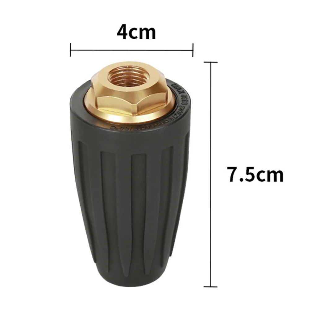 2Pcs 1/4 Inch Rotary Turbo Nozzle Gutter Cleaner Attachment 4000 PSI High Pressure Washer Cleaner For Pressure Washer
2Pcs 1/4 Inch Rotary Turbo Nozzle Gutter Cleaner Attachment 4000 PSI High Pressure Washer Cleaner For Pressure Washer
