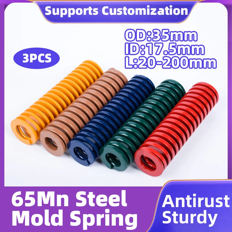 3 шт., пружины для штамповки из металлических сплавов
3 шт., пружины для штамповки из металлических сплавов