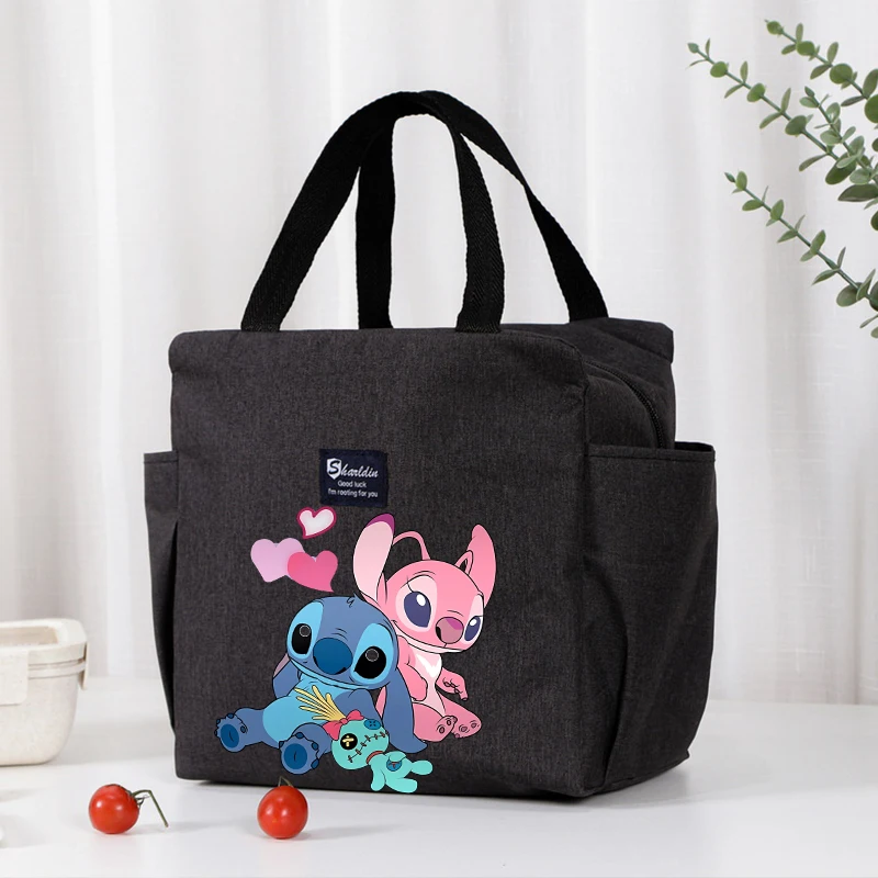 Disney Lilo&stitch Portable Lunch Drink Carrier Insulated Bag Fresh Cooler Pouch Food Thermal Box Tote Food Picnic Container Bag Disney Lilo&stitch Portable Lunch Drink Carrier Insulated Bag Fresh Cooler Pouch Food Thermal Box Tote Food Picnic Container Bag