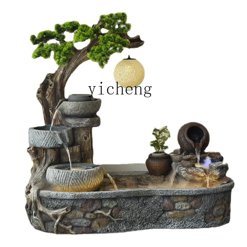 Zc Lucky Flowing Water Ornaments Circulating Water Living Room Fengshui Wheel Rockery Fountain Landscape Courtyard
Zc Lucky Flowing Water Ornaments Circulating Water Living Room Fengshui Wheel Rockery Fountain Landscape Courtyard