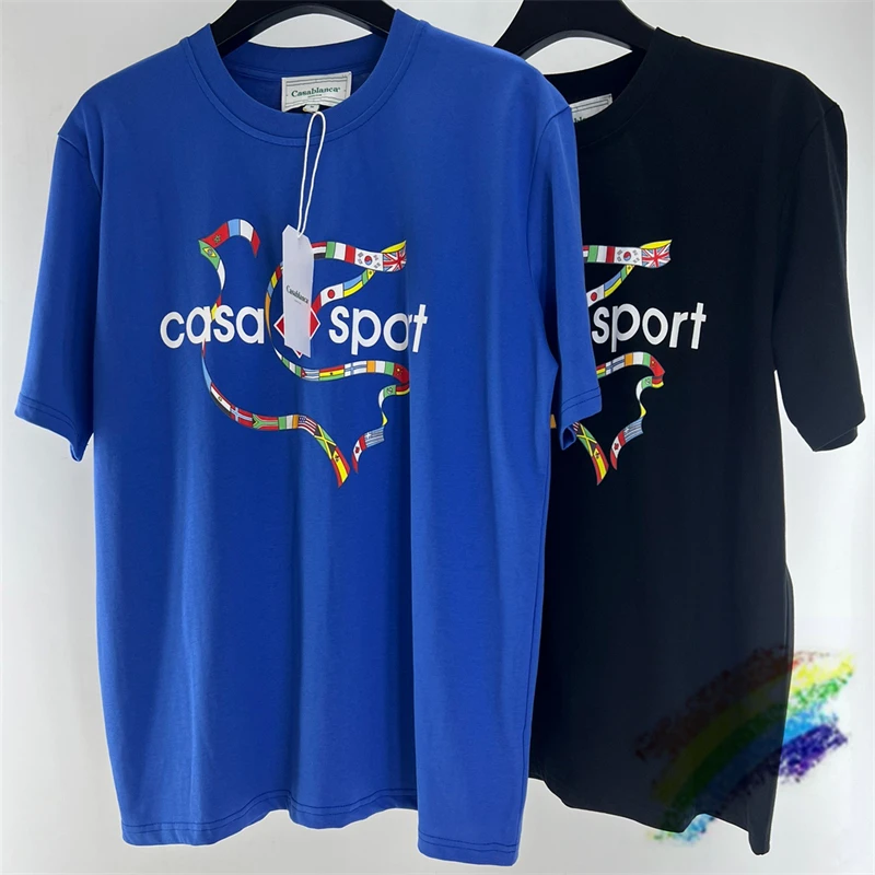 Casablanca Pigeon pattern T-Shirt Men Women Best Quality Blue Black Oversize T Shirt Top Tees
Casablanca Pigeon pattern T-Shirt Men Women Best Quality Blue Black Oversize T Shirt Top Tees
