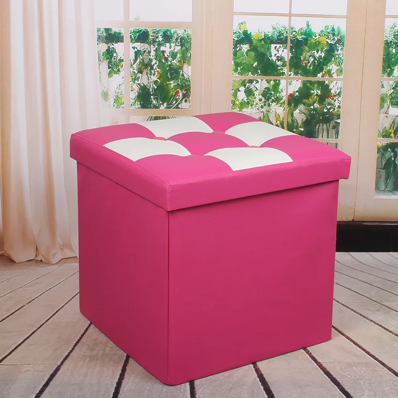 Simple PU Leather Storage Stool Storage Stool Adult Foldable Leather Stool Wholesale Sorting Box for Collection
Simple PU Leather Storage Stool Storage Stool Adult Foldable Leather Stool Wholesale Sorting Box for Collection