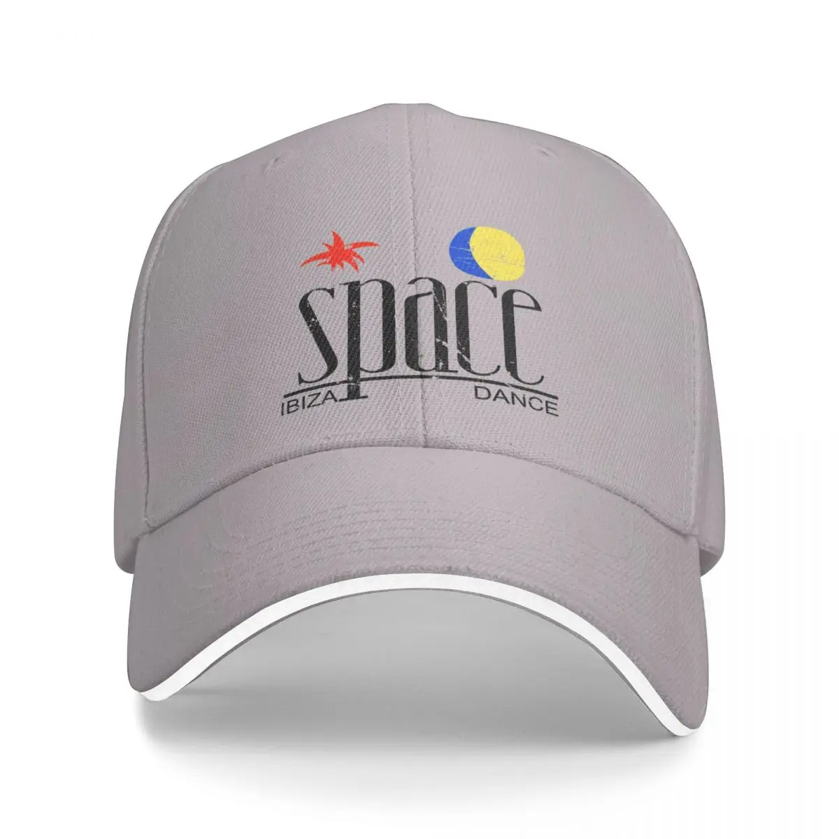 

SPACE Ibiza Dance: vintage MODEL Legendary nightclub of La French Touch Cap Baseball Cap Sunscreen mens caps Women's