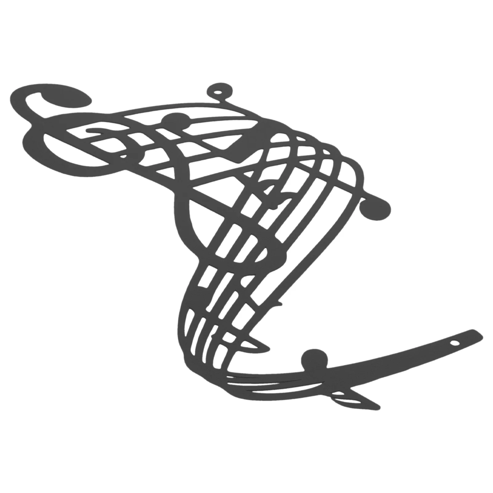 Musical Note Decoration Wall Metal Emblems Studio Notes Hanging Sign Home Decorate 
Musical Note Decoration Wall Metal Emblems Studio Notes Hanging Sign Home Decorate