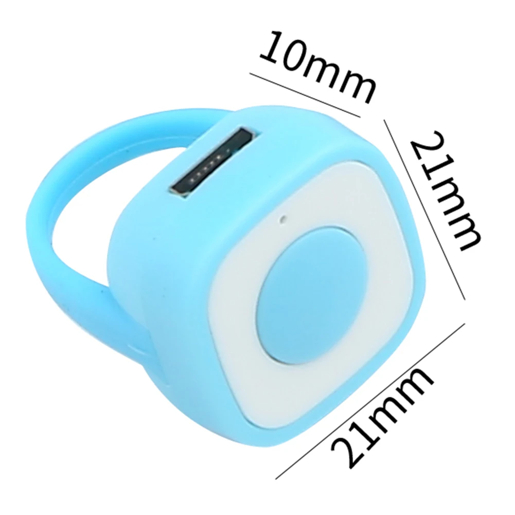 Bluetooth-compatible Fingertip Video Controller Short Videos Automatic Page Browsing Flipping Device Ring Phone Remote Control
Bluetooth-compatible Fingertip Video Controller Short Videos Automatic Page Browsing Flipping Device Ring Phone Remote Control