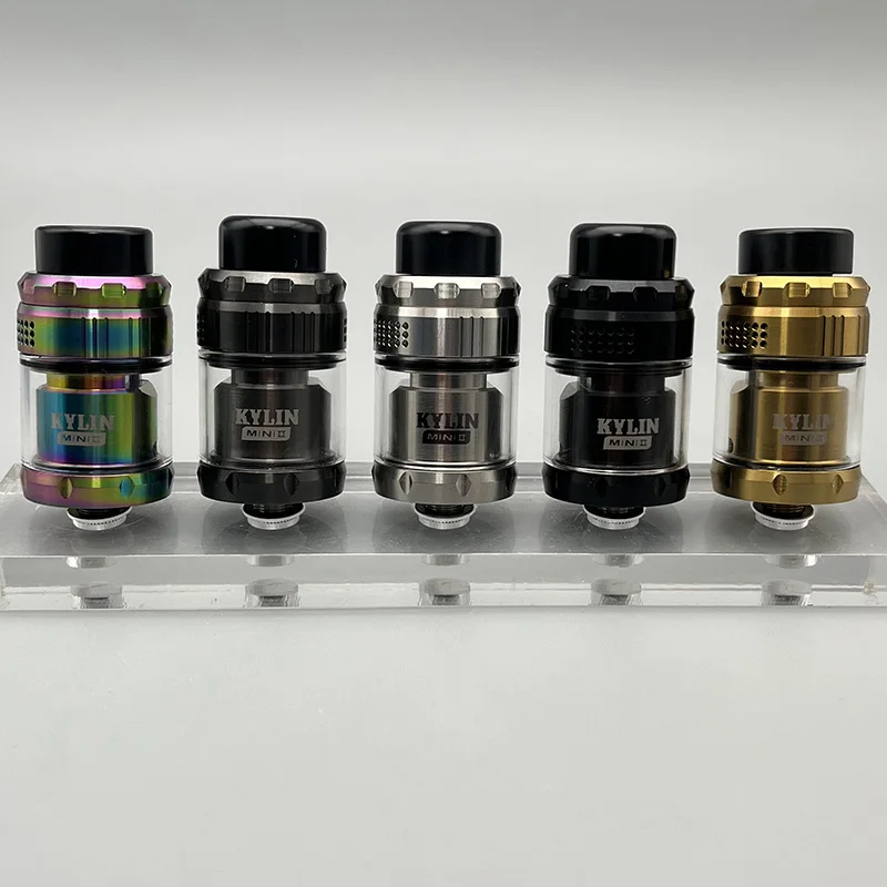 

Kylin Mini V2 RTA распылитель для электронной сигареты резервуар Одиночная катушка 3 мл/5 мл rta 24,4 мм 316ss обслуживаемый вейп rta бак для электронной сигареты vs Zeus X rta