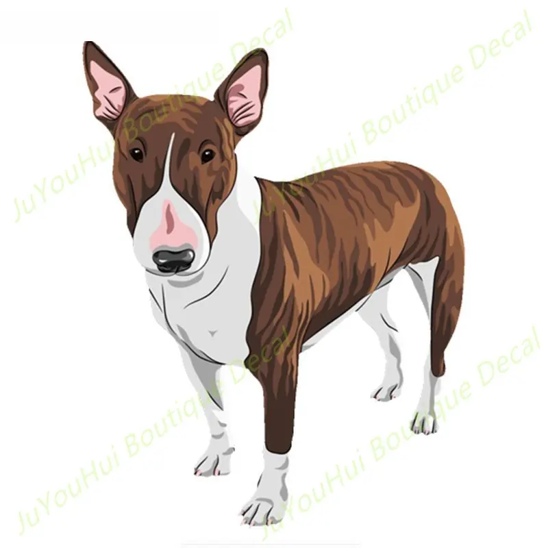 JuYouHui Exterior Accessories Decal Cartoon English Bull Terrier Pit Bull Car Sticker Colorful Automobile Motorcycle Decals
JuYouHui Exterior Accessories Decal Cartoon English Bull Terrier Pit Bull Car Sticker Colorful Automobile Motorcycle Decals