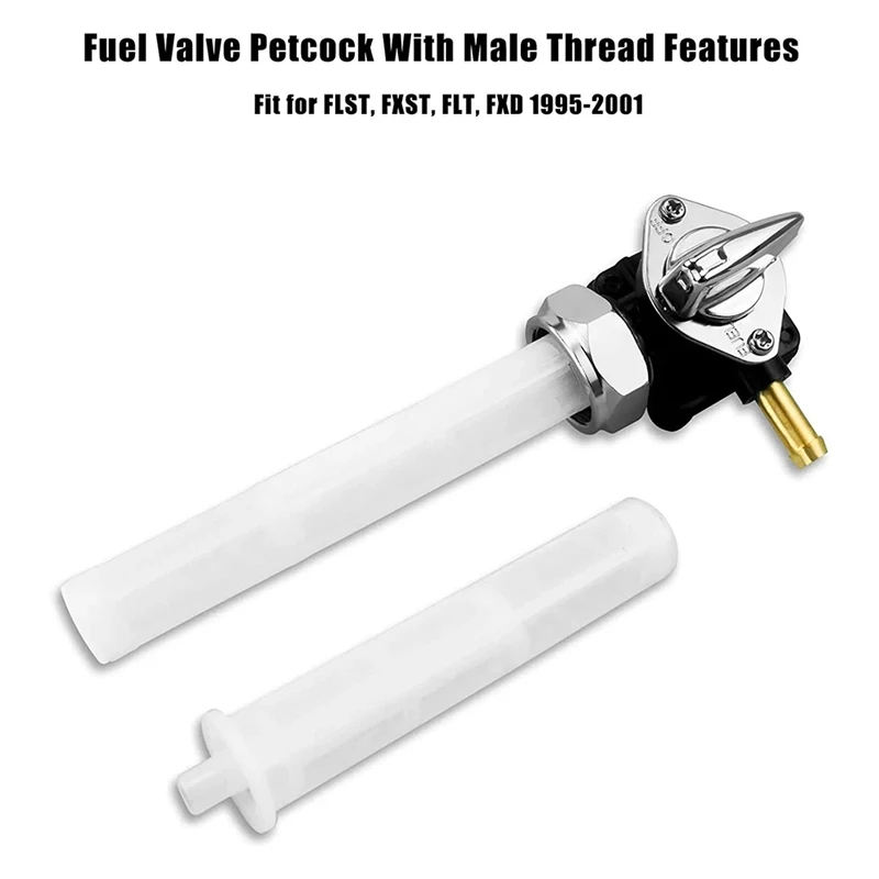 Прочный топливный клапан Petcock с наружной резьбой для моделей FXST FLT FXD 1995-2001, 61338-94D
Прочный топливный клапан Petcock с наружной резьбой для моделей FXST FLT FXD 1995-2001, 61338-94D