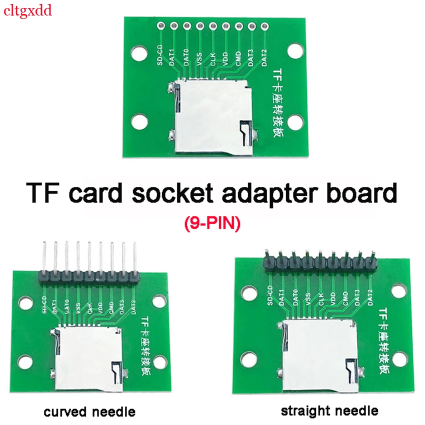 1PCS TF card socket adapter board 1.6mm self-elastic 9P card board PCB circuit board curved needle straight needle SD card socke
1PCS TF card socket adapter board 1.6mm self-elastic 9P card board PCB circuit board curved needle straight needle SD card socke
