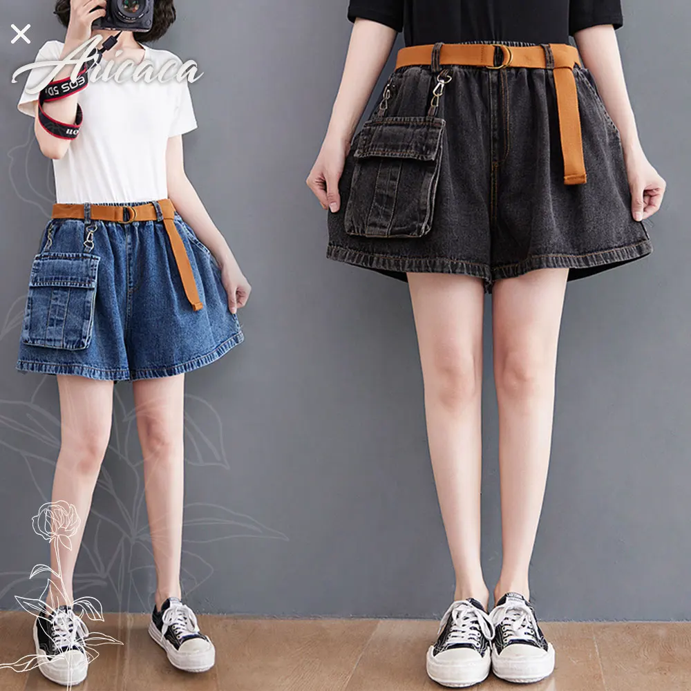Aricaca High waist denim shorts summer blue black gray various colors high quality hot pants hot girls
Aricaca High waist denim shorts summer blue black gray various colors high quality hot pants hot girls