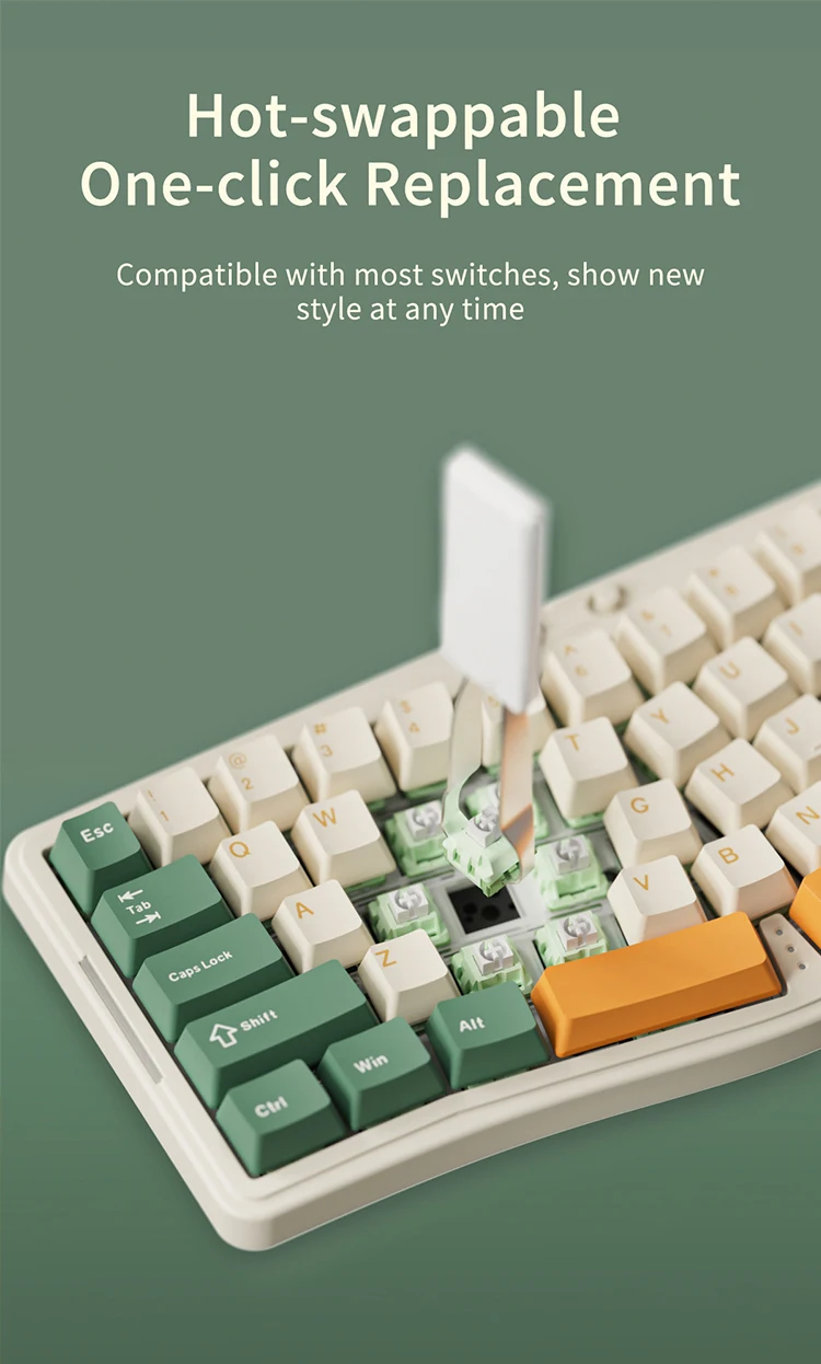 AKS068 PRO Three Mode RGB Mechanical Keyboard Wireless Bluetooth Gaming Keyboard Hot-Swapp Keyboards for Pc Laptop Mac 9 Mallzona Sa44460d2e1114e4da2e9ddbfea01af1e3 AKS068 PRO Three Mode RGB Mechanical Keyboard Wireless Bluetooth Gaming Keyboard Hot-Swapp Keyboards for Pc Laptop Mac Mallzona