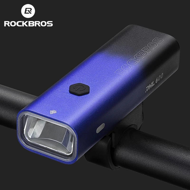 ROCKBROS 600LM Bike Light Type-C Rechargeable LED 2600mAh Waterproof Bicycle Light With Mount Holder Cycling Light Headlight
ROCKBROS 600LM Bike Light Type-C Rechargeable LED 2600mAh Waterproof Bicycle Light With Mount Holder Cycling Light Headlight
