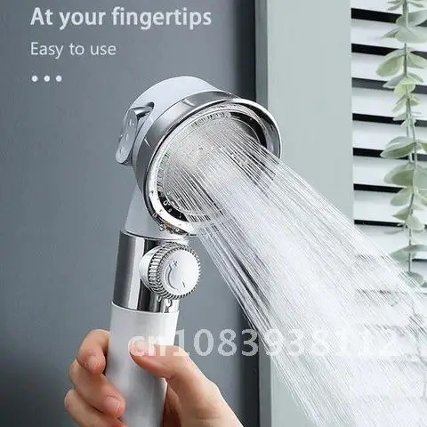 ABS Perforated High Pressure 3 Mode Shower Head Adjustment Switch Water-Saving Handheld Bathroom Shower Head Bath Nozzle
ABS Perforated High Pressure 3 Mode Shower Head Adjustment Switch Water-Saving Handheld Bathroom Shower Head Bath Nozzle