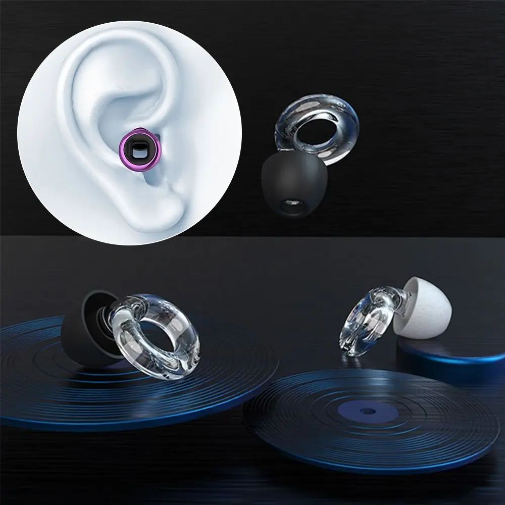 Silicone Sleep Soundproof Earplugs Deep Sleeping Anti-noise Silent Earplugs Reusable Noise Reduction Supplies Swimming Earplugs
Silicone Sleep Soundproof Earplugs Deep Sleeping Anti-noise Silent Earplugs Reusable Noise Reduction Supplies Swimming Earplugs