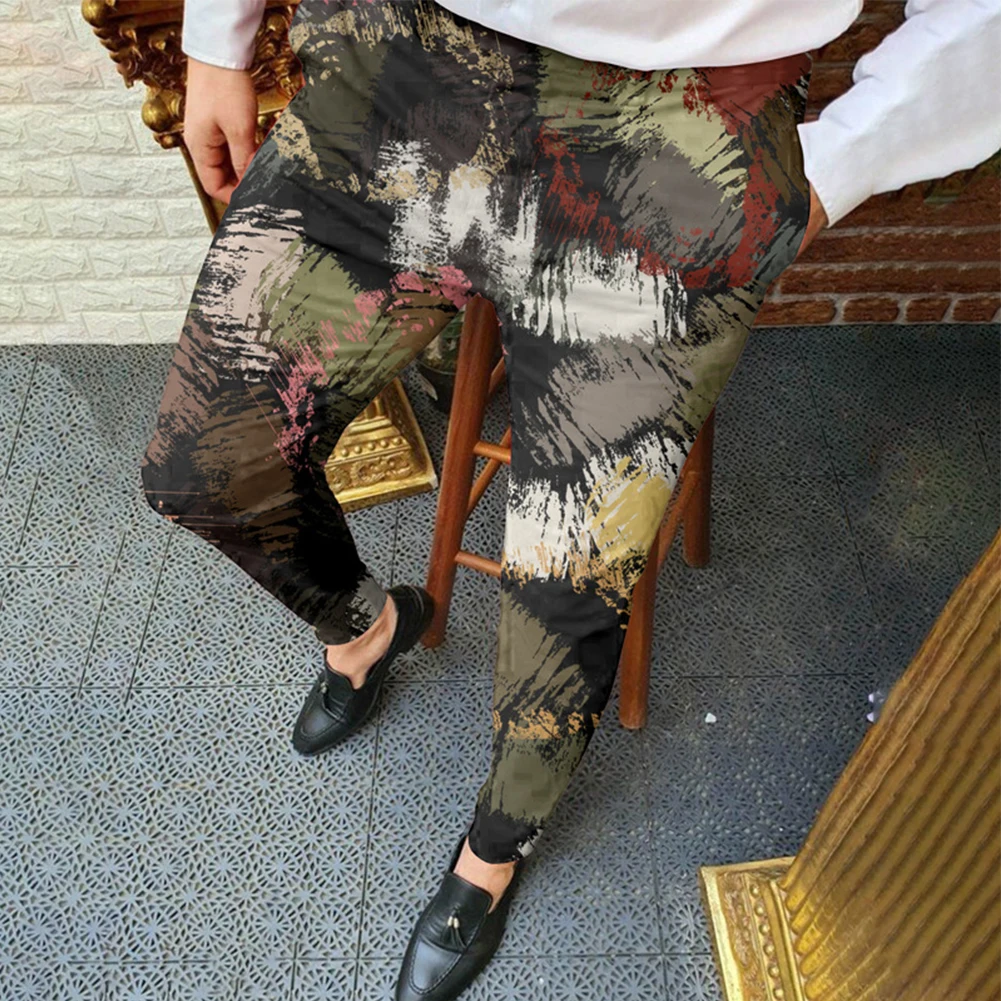 New Men's Straight Pencil Pants Retro Printed Skinny Formal Dress Pants Casual Work Business Middle Waist Long Trousers
New Men's Straight Pencil Pants Retro Printed Skinny Formal Dress Pants Casual Work Business Middle Waist Long Trousers