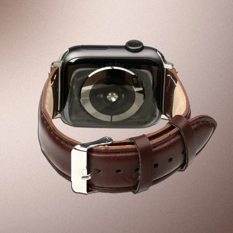 Ремешок кожаный для Apple Watch Ultra, браслет с металлической пряжкой для смарт-часов, 49 мм 45 мм 41 42 44 38 мм, iWatch 8 7 se 6 5 4 3 2
Ремешок кожаный для Apple Watch Ultra, браслет с металлической пряжкой для смарт-часов, 49 мм 45 мм 41 42 44 38 мм, iWatch 8 7 se 6 5 4 3 2