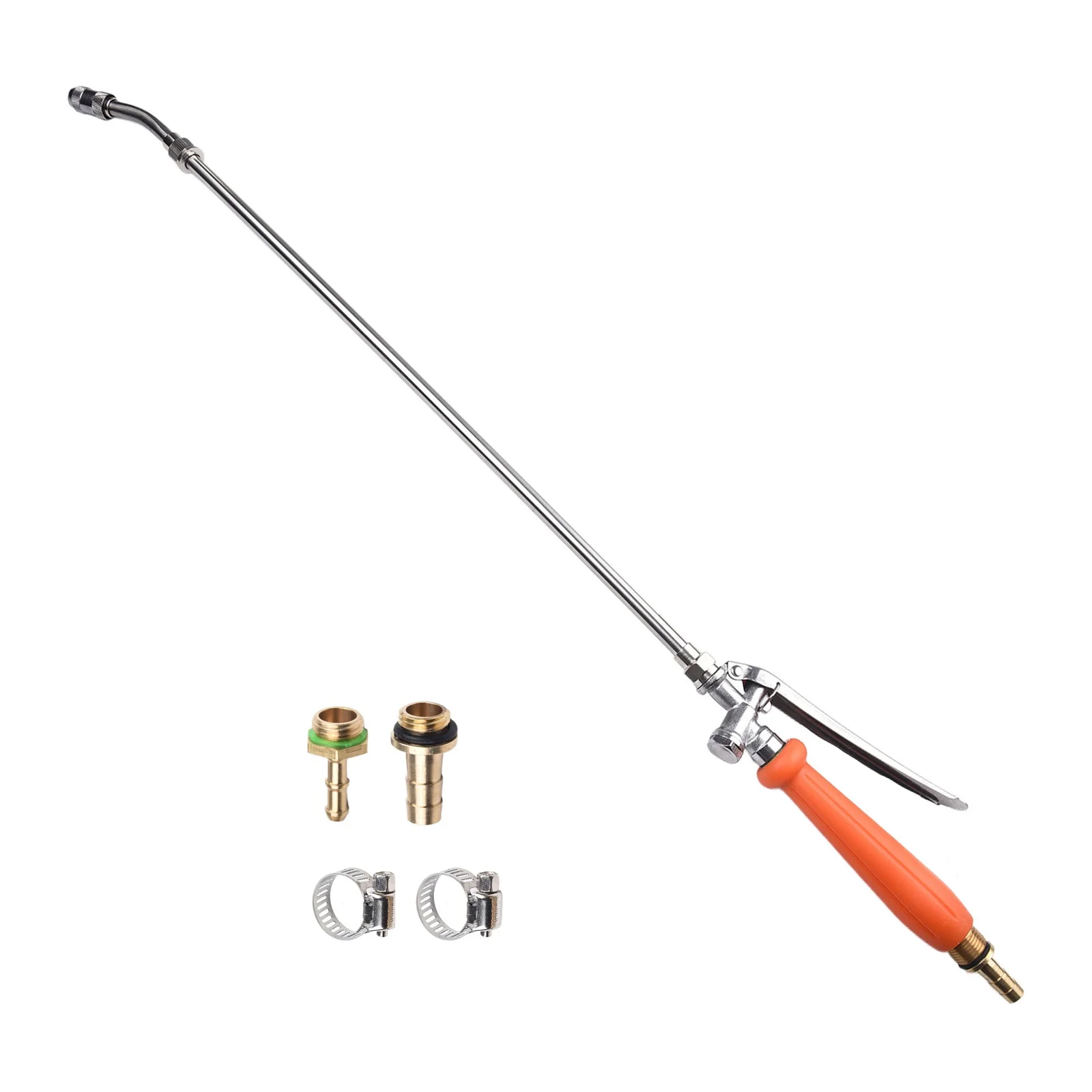 Backpack Sprayer Tools 1/4" 3/8" Brass Barb Connector With Shut Off Valve & 2 Hose Clamps Garden Extension Spray Wand Replace
Backpack Sprayer Tools 1/4" 3/8" Brass Barb Connector With Shut Off Valve & 2 Hose Clamps Garden Extension Spray Wand Replace