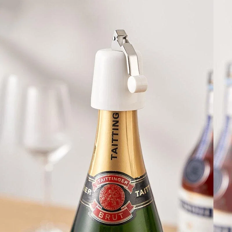 

1pcs HQ Vacuum Red Wine Bottle Cap Stopper Silicone Sealed Champagne Bottle Vacuum Retain Freshness Wine Plug Bar Tools Dropship