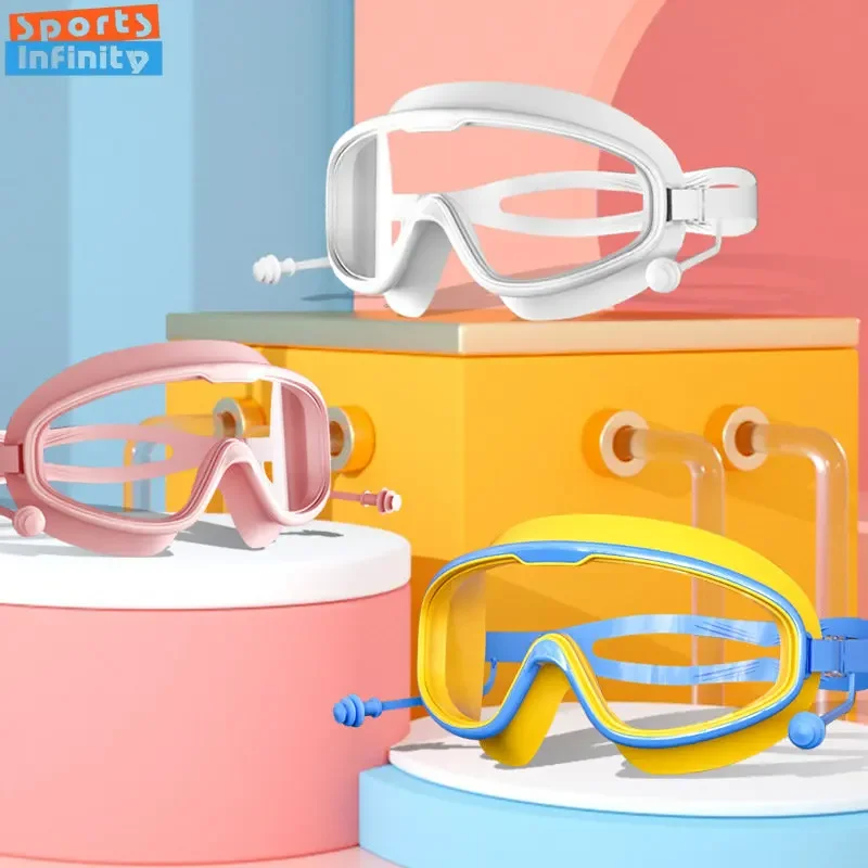 Child Kids Swimming Goggles Girl Boy Large Frame Waterproof Anti-fog HD Transparent Students Baby Swimming Glasses with Earplug
Child Kids Swimming Goggles Girl Boy Large Frame Waterproof Anti-fog HD Transparent Students Baby Swimming Glasses with Earplug