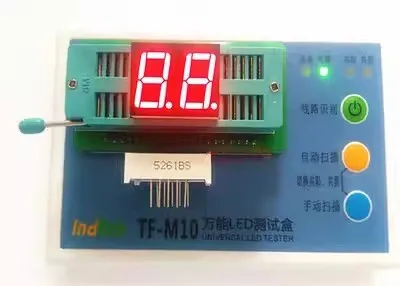 10 шт., 10 контактов, 5261AS, 5261BS, 0,56 дюйма, 2-значные биты, 7-сегментный красный цвет, цифровой дисплей, цифровой дисплей
10 шт., 10 контактов, 5261AS, 5261BS, 0,56 дюйма, 2-значные биты, 7-сегментный красный цвет, цифровой дисплей, цифровой дисплей