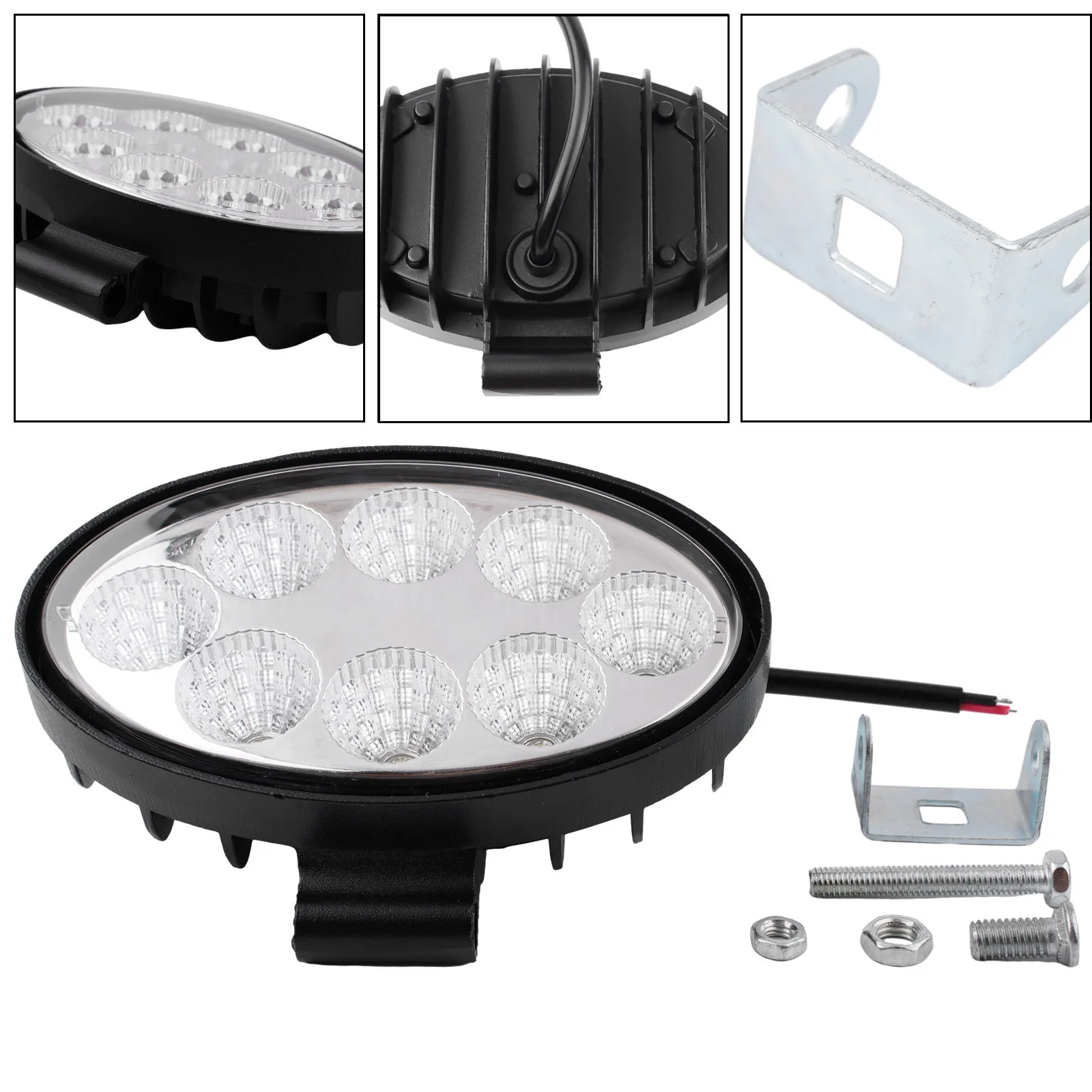 1x Car Oval LED Work Lamp Fog Light 5 Inch For Truck OffRoad Tractor Flood Beam DC 12-24V 24W 6000K Car Light Accessories
1x Car Oval LED Work Lamp Fog Light 5 Inch For Truck OffRoad Tractor Flood Beam DC 12-24V 24W 6000K Car Light Accessories