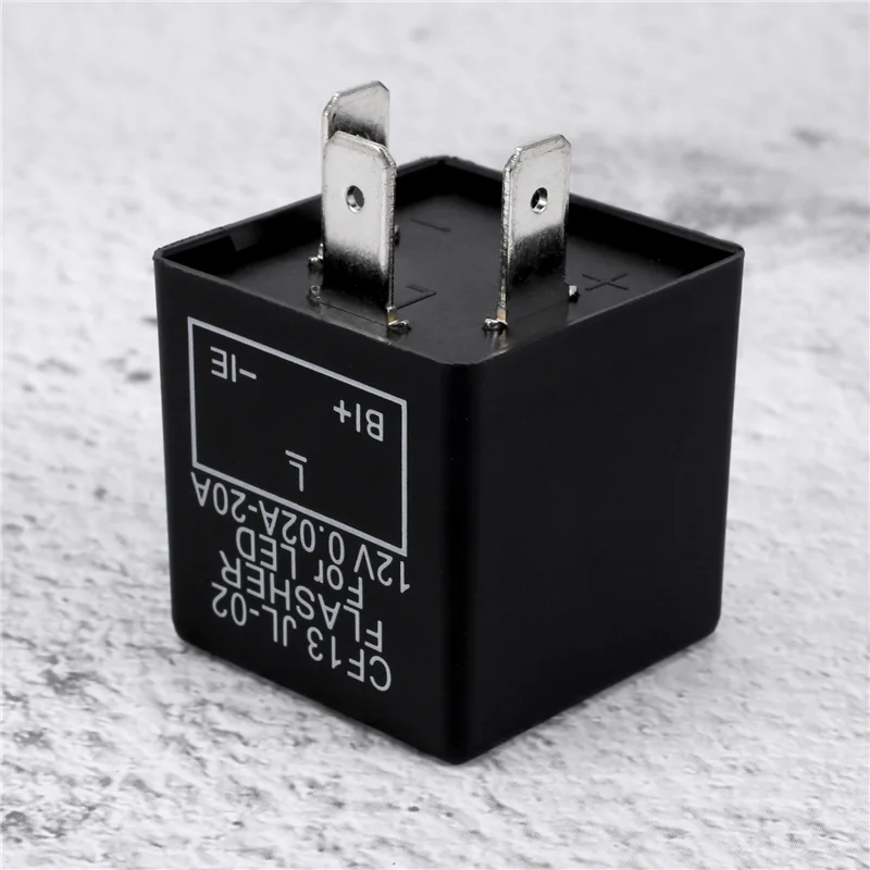 2PC 12V 3Pin Car Flasher Relay CF13 JL-02 Fix LED Light Turn Signal Indicator Hyper
2PC 12V 3Pin Car Flasher Relay CF13 JL-02 Fix LED Light Turn Signal Indicator Hyper