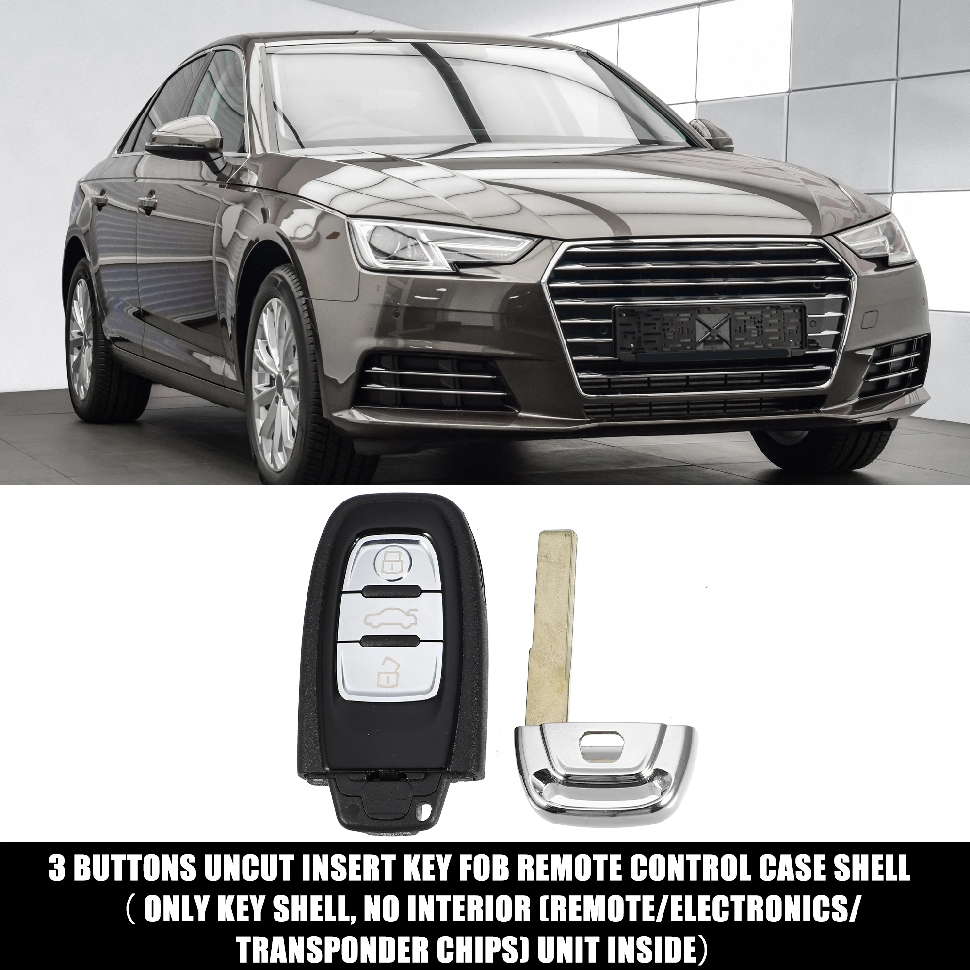 uxcell Car 3/4 Button Remote Key Fob Case Keyless Entry Shell Cover Housing Tools for Audi A4 A5 S5 Q5 2008-2012 Accessories
uxcell Car 3/4 Button Remote Key Fob Case Keyless Entry Shell Cover Housing Tools for Audi A4 A5 S5 Q5 2008-2012 Accessories