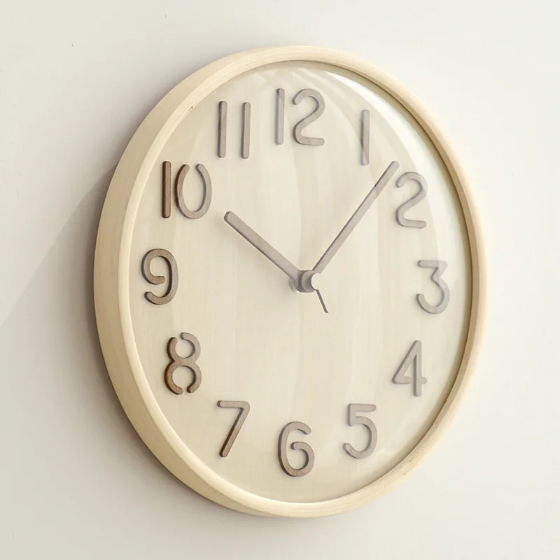 Japanese-style solid wood mute wall clock bedroom wall decoration clock 3D three-dimensional living room creative wooden clock
Japanese-style solid wood mute wall clock bedroom wall decoration clock 3D three-dimensional living room creative wooden clock