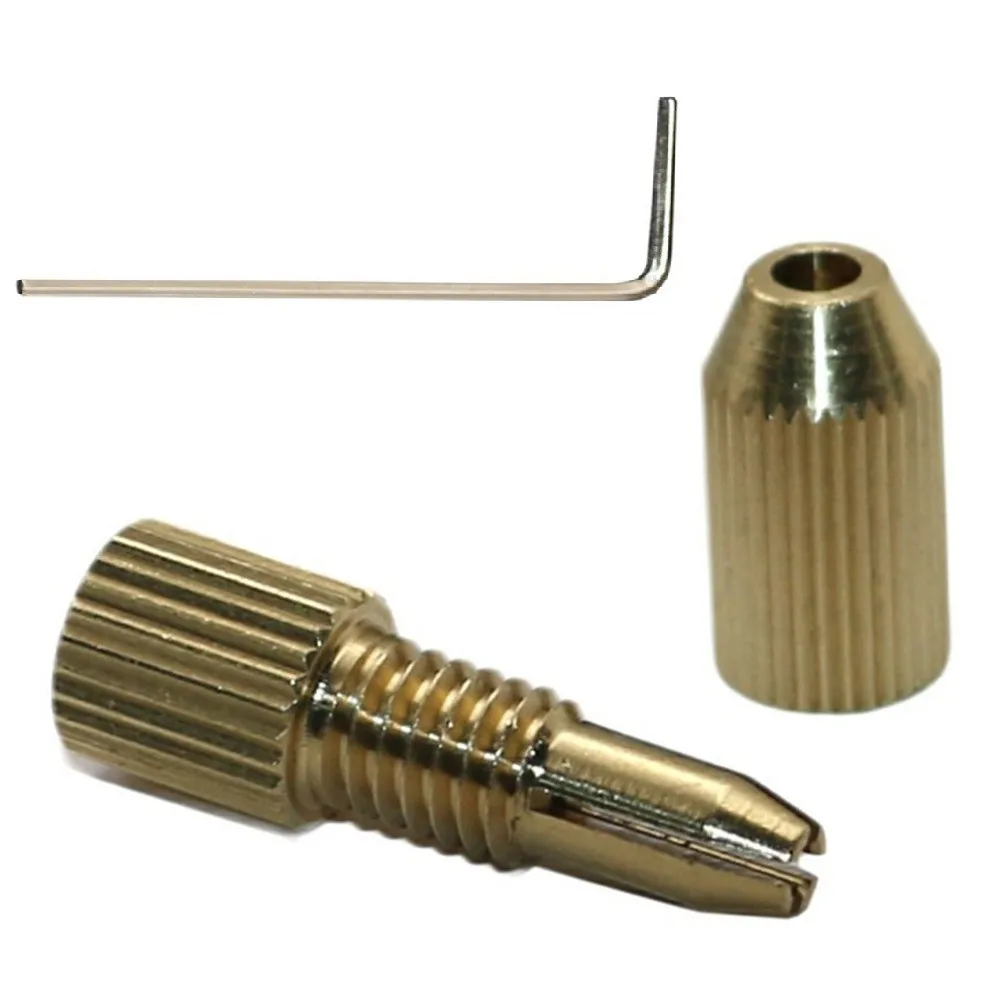 Durable Brass Electric Motor Shaft Clamp Fixture Chuck for 23mm Shafts Compatible with 08mm 15mm Micro Drill Bits
Durable Brass Electric Motor Shaft Clamp Fixture Chuck for 23mm Shafts Compatible with 08mm 15mm Micro Drill Bits
