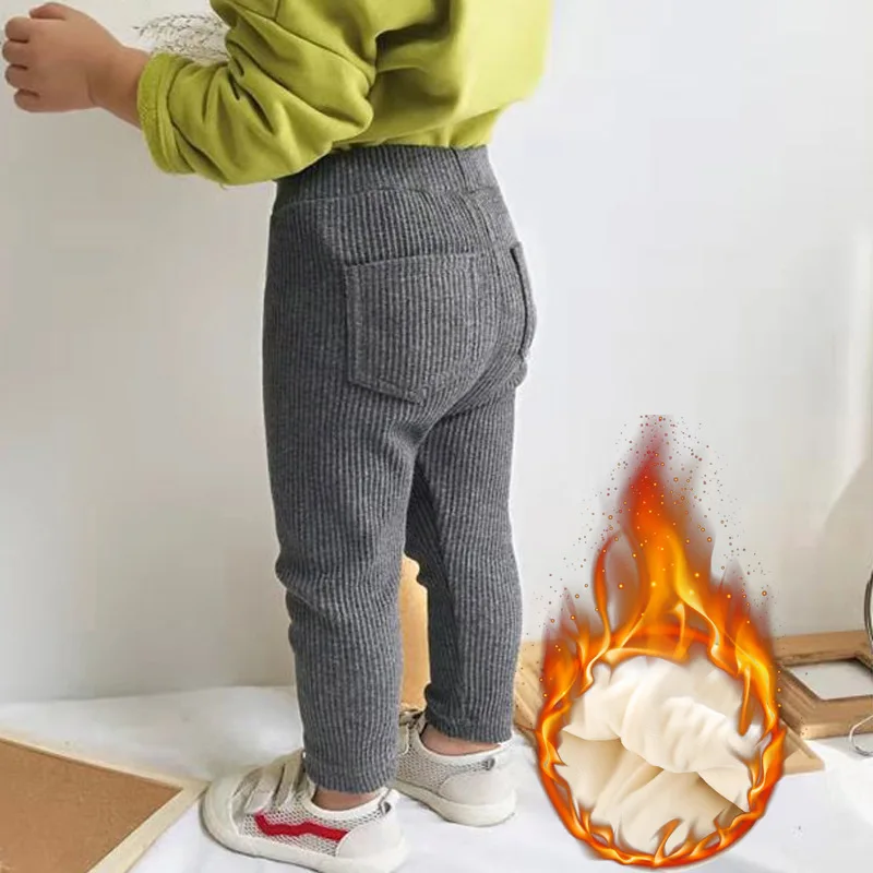 Sweet Leggings Girls Solid Velvet Pants Autumn Winter Kids Cotton Stretch Warm Trousers Baby Girls Elastic Waist Slim Pants
Sweet Leggings Girls Solid Velvet Pants Autumn Winter Kids Cotton Stretch Warm Trousers Baby Girls Elastic Waist Slim Pants